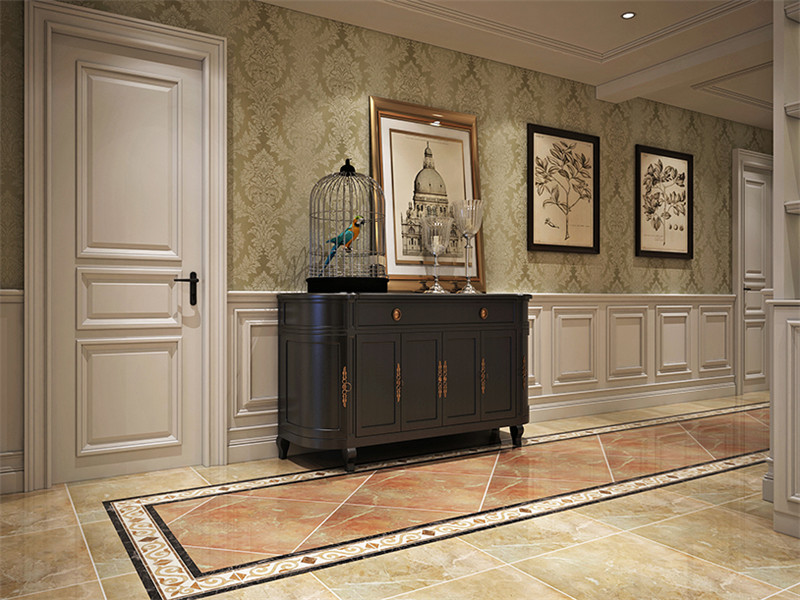 果嶺公館中式風格實景裝修案例(四)