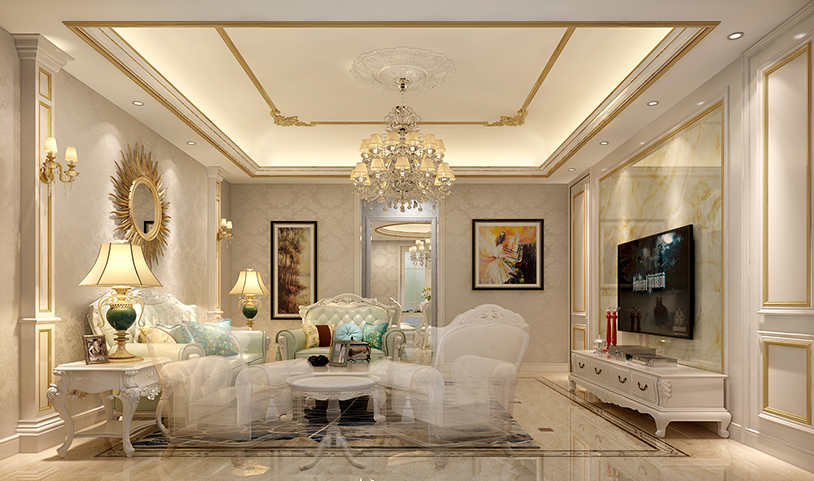 中海尚城176平「歐式風格」裝修案例(三)