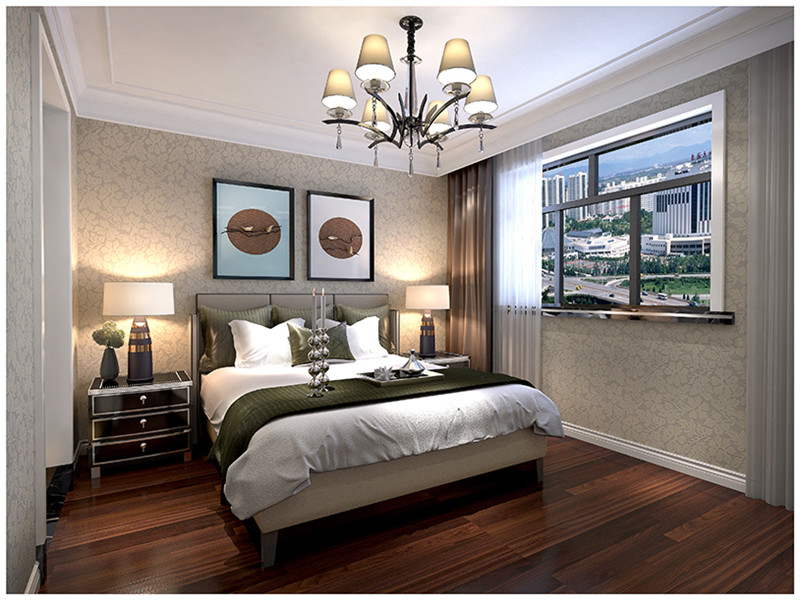 陽光100園區69平「現代風格」裝修案例(五)