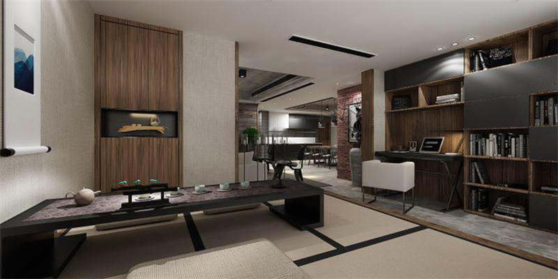 萬錦香樟樹163平「現代混搭風格」案例圖(二)