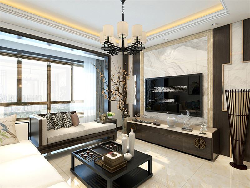 玉祥明居118平「新中式」風格裝修案例(二)