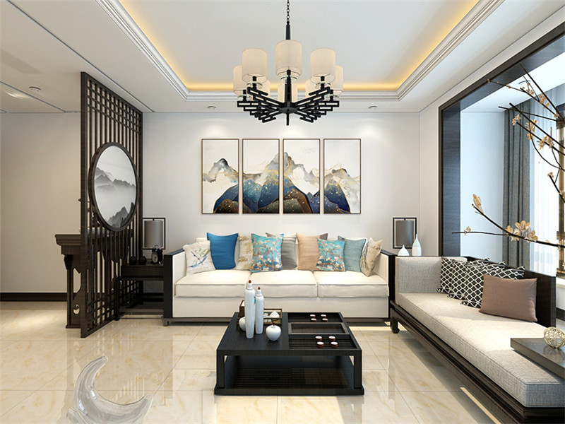 玉祥明居118平「新中式」風格裝修案例(一)