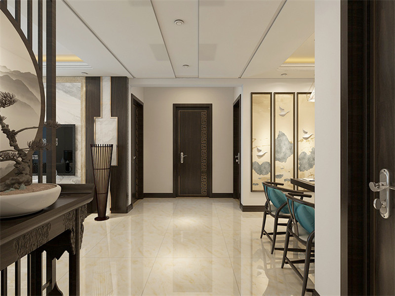 玉祥明居118平「新中式」風格裝修案例(三)