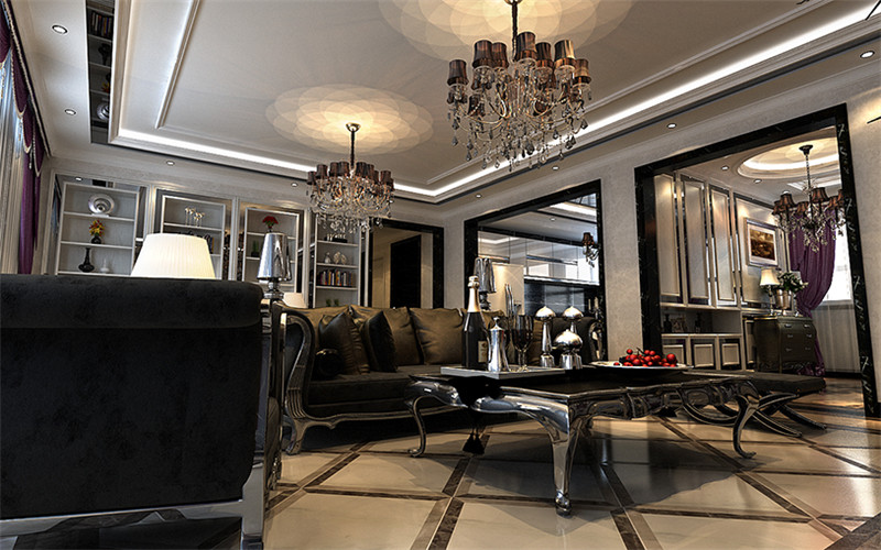 隆悅府190平「新中式」裝修風格案例(六)