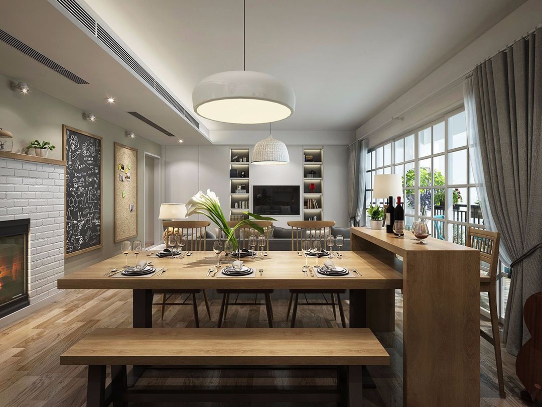 開放式客餐廳如何分區？沈陽哪家比較好全包裝修公司