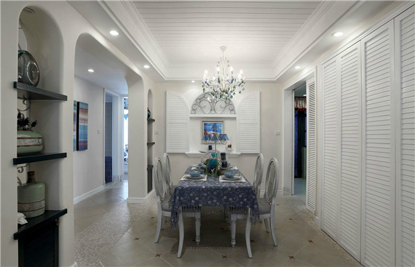 沈陽裝修公司90平米兩室「地中海」裝修風(fēng)格案例圖