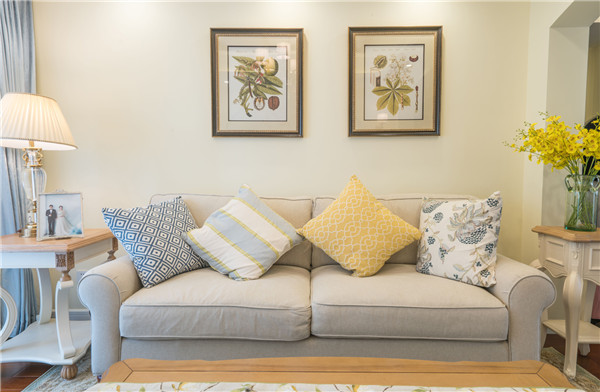 沈陽裝修公司85平米兩室「田園風(fēng)格」裝修案例圖