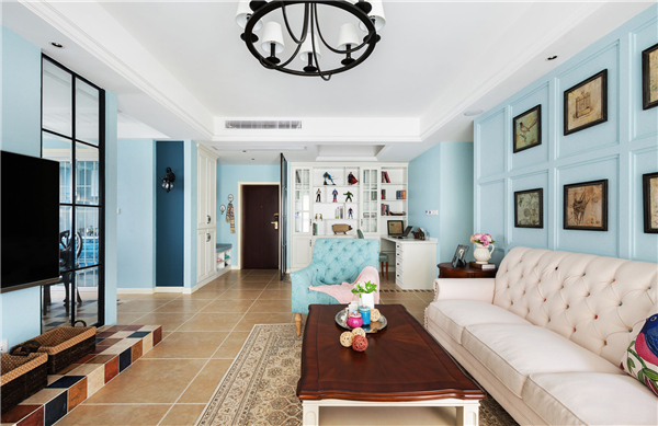 沈陽(yáng)裝修公司135平米「田園風(fēng)格」裝修案例圖