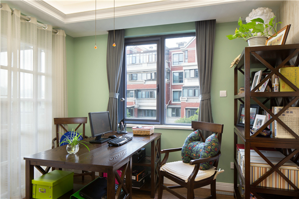 沈陽裝修116平「美式風格」裝修案例圖