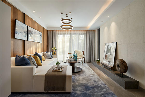 沈陽(yáng)-尚景新世界156平「輕奢風(fēng)格」裝修設(shè)計(jì)案例圖