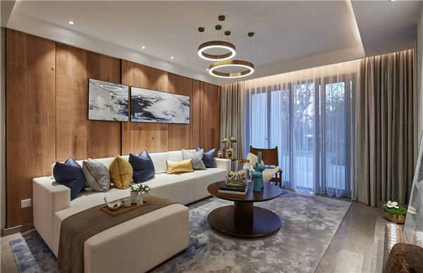 沈陽(yáng)-尚景新世界156平「輕奢風(fēng)格」裝修設(shè)計(jì)案例圖