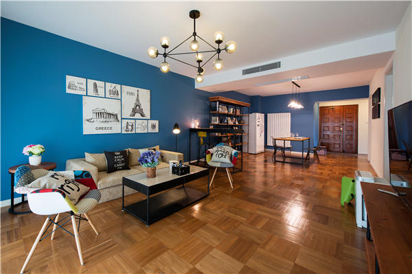 沈陽-法蘭香頌88平「工業(yè)風(fēng)格」裝修設(shè)計風(fēng)格案例