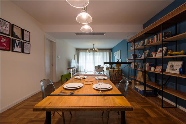 沈陽-法蘭香頌88平「工業(yè)風(fēng)格」裝修設(shè)計風(fēng)格案例